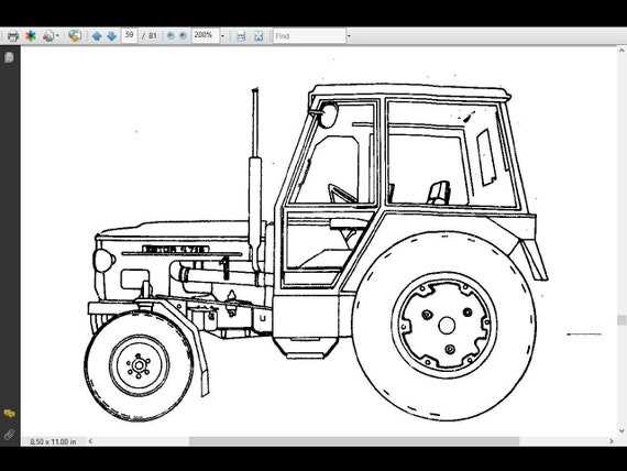 zetor tractor parts diagram