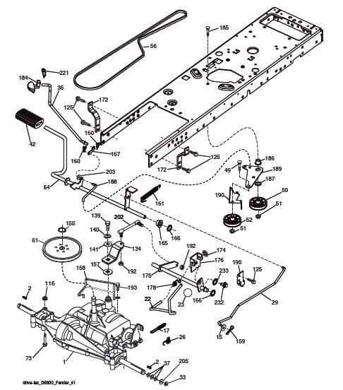 rally lawn mower parts diagram