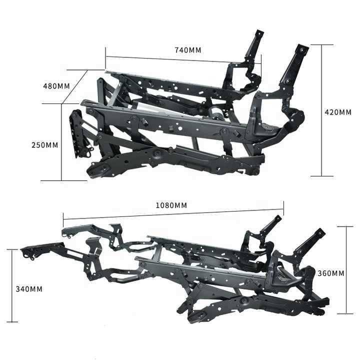 recliner mechanism recliner parts diagram