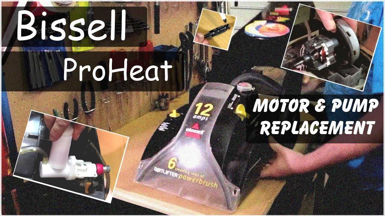 repair manual bissell proheat 2x parts diagram