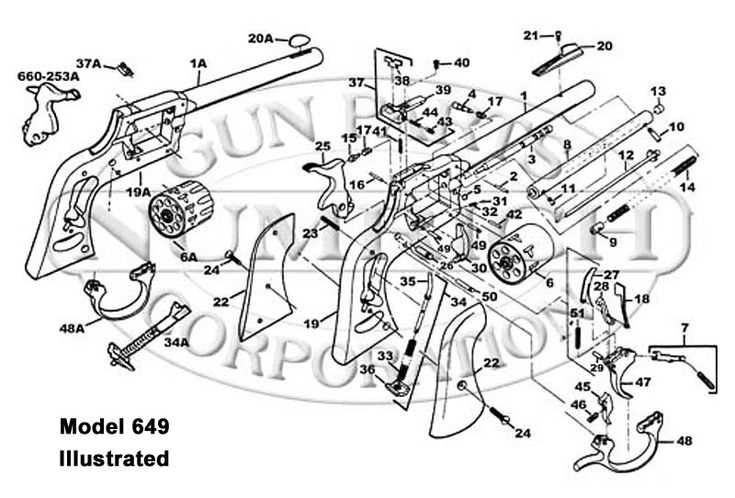 revolver harrington and richardson parts diagram