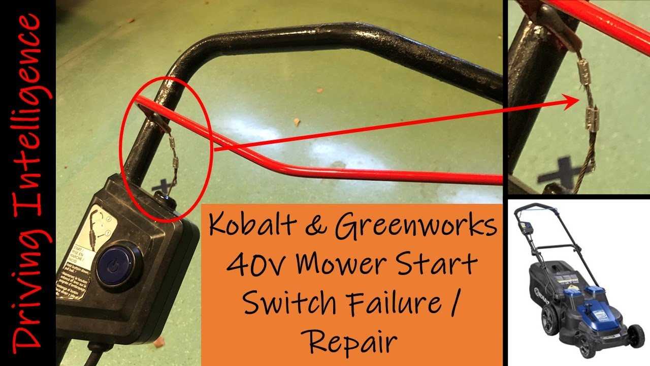 kobalt lawn mower parts diagram