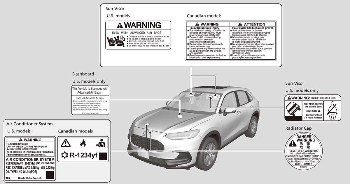 honda hrv parts diagram