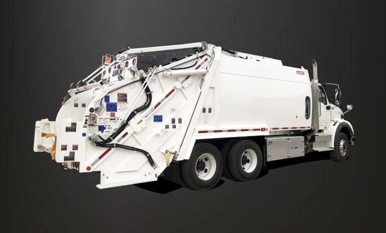 garbage truck parts diagram