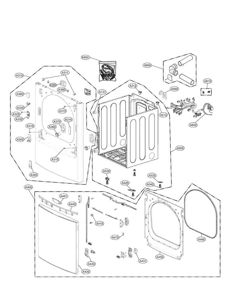 whirlpool dryer parts diagram