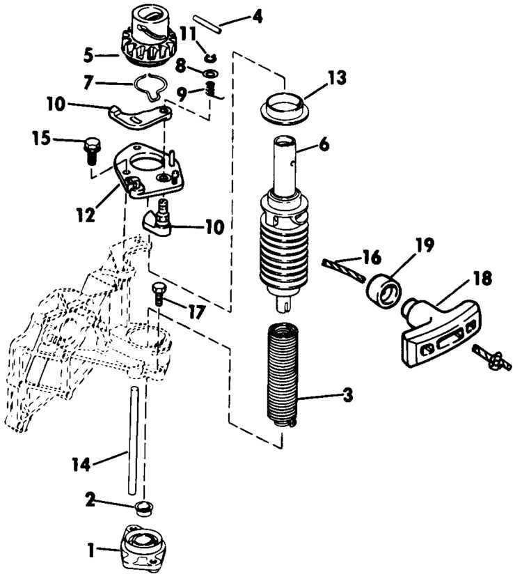 25 hp johnson outboard parts diagram