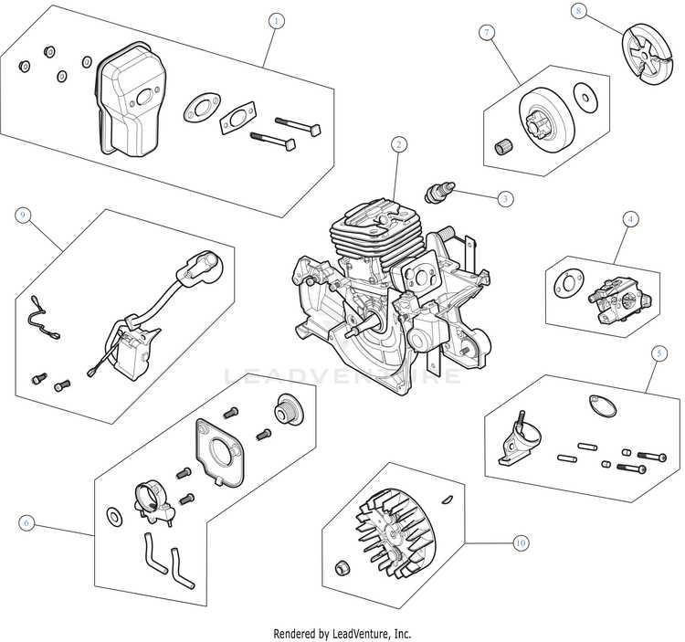 craftsman 16 36cc chainsaw parts diagram