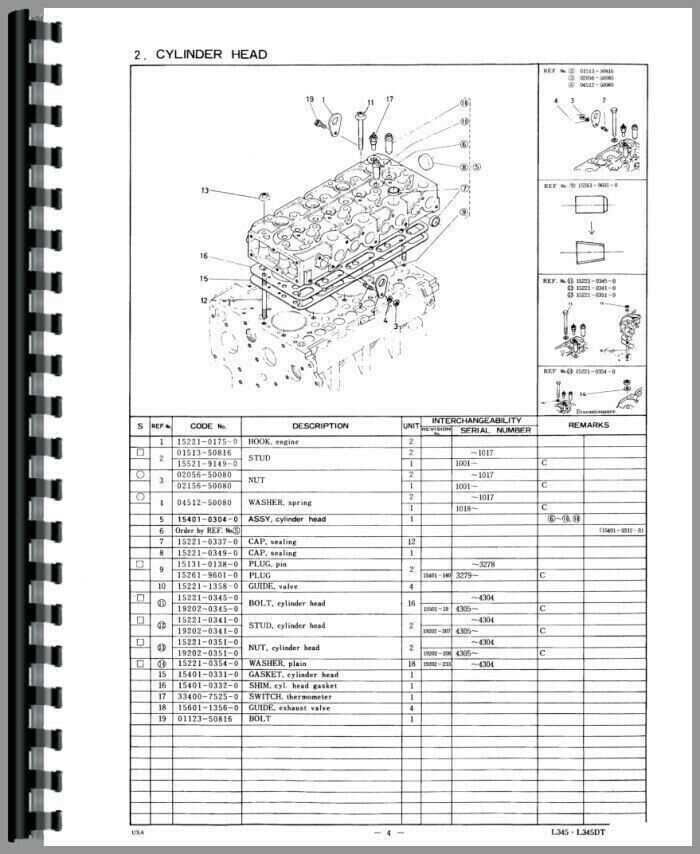 kubota l3400 parts diagram