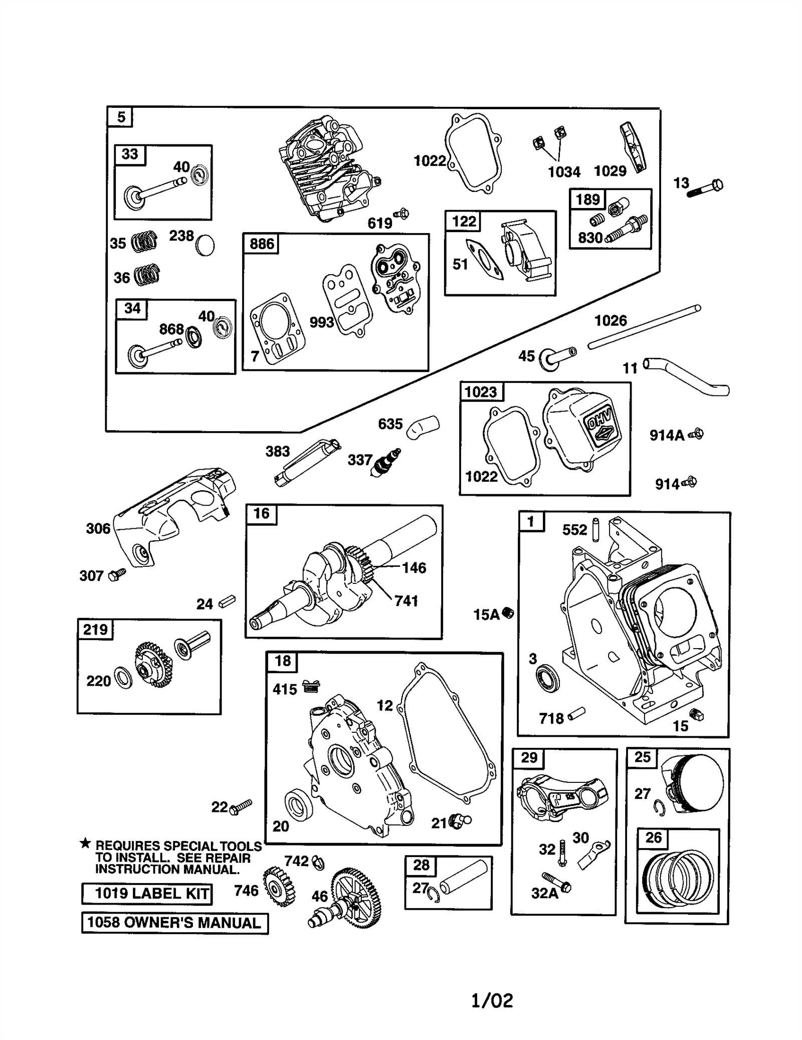 craftsman tiller parts diagram