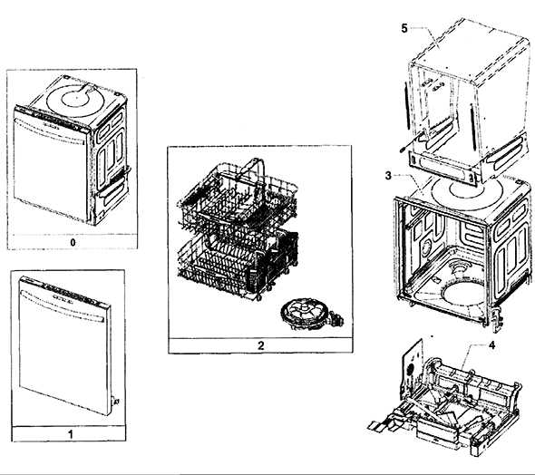 replacement samsung dishwasher parts diagram