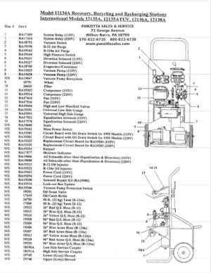 robinair 34788 parts diagram