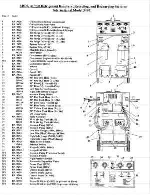 robinair 34788 parts diagram