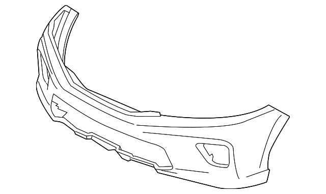 front end honda accord body parts diagram