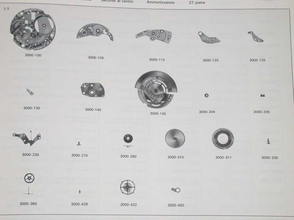 rolex watch parts diagram