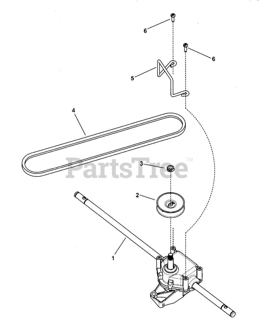 parts diagram for john deere l110