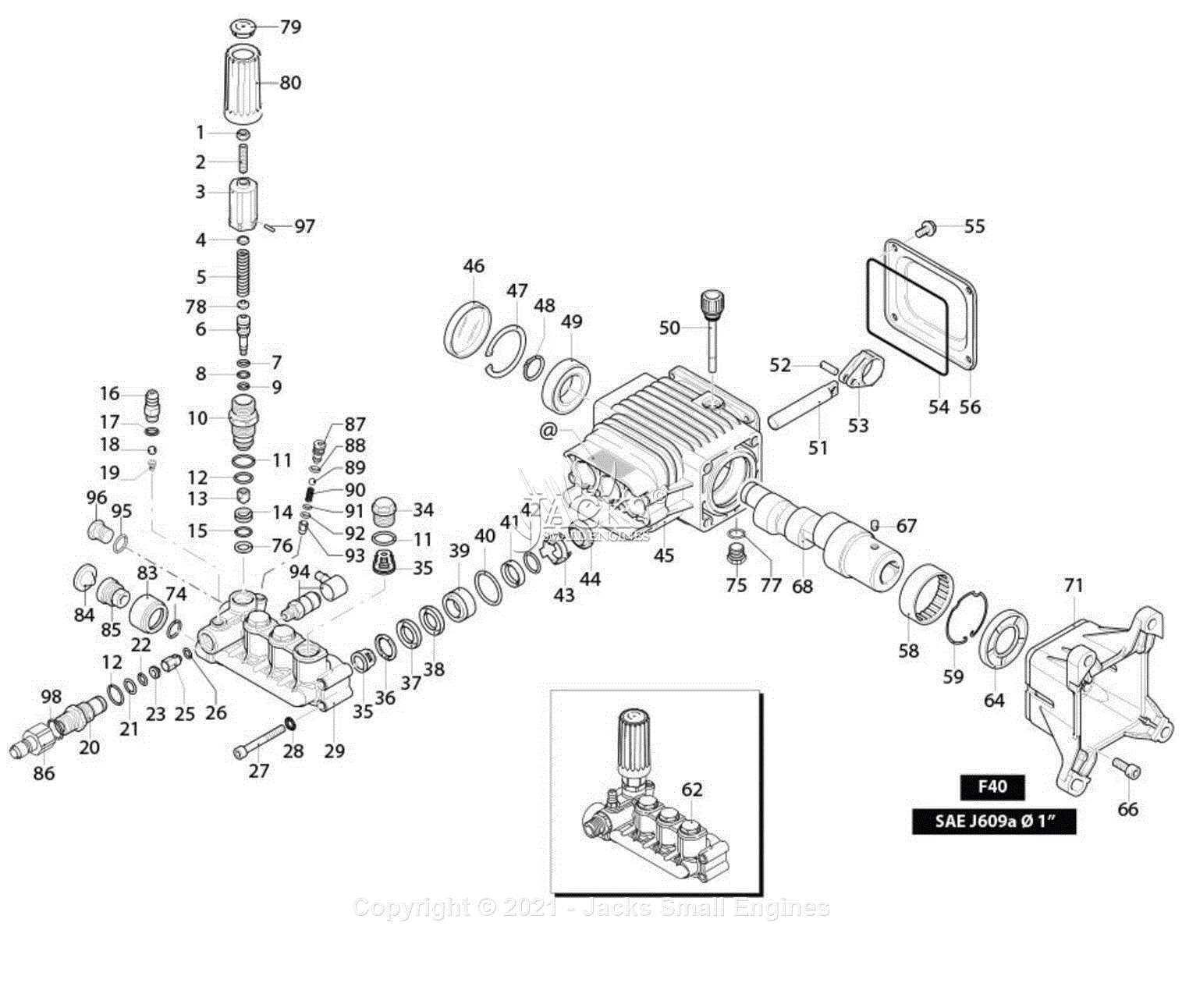 powerhorse pressure washer parts diagram