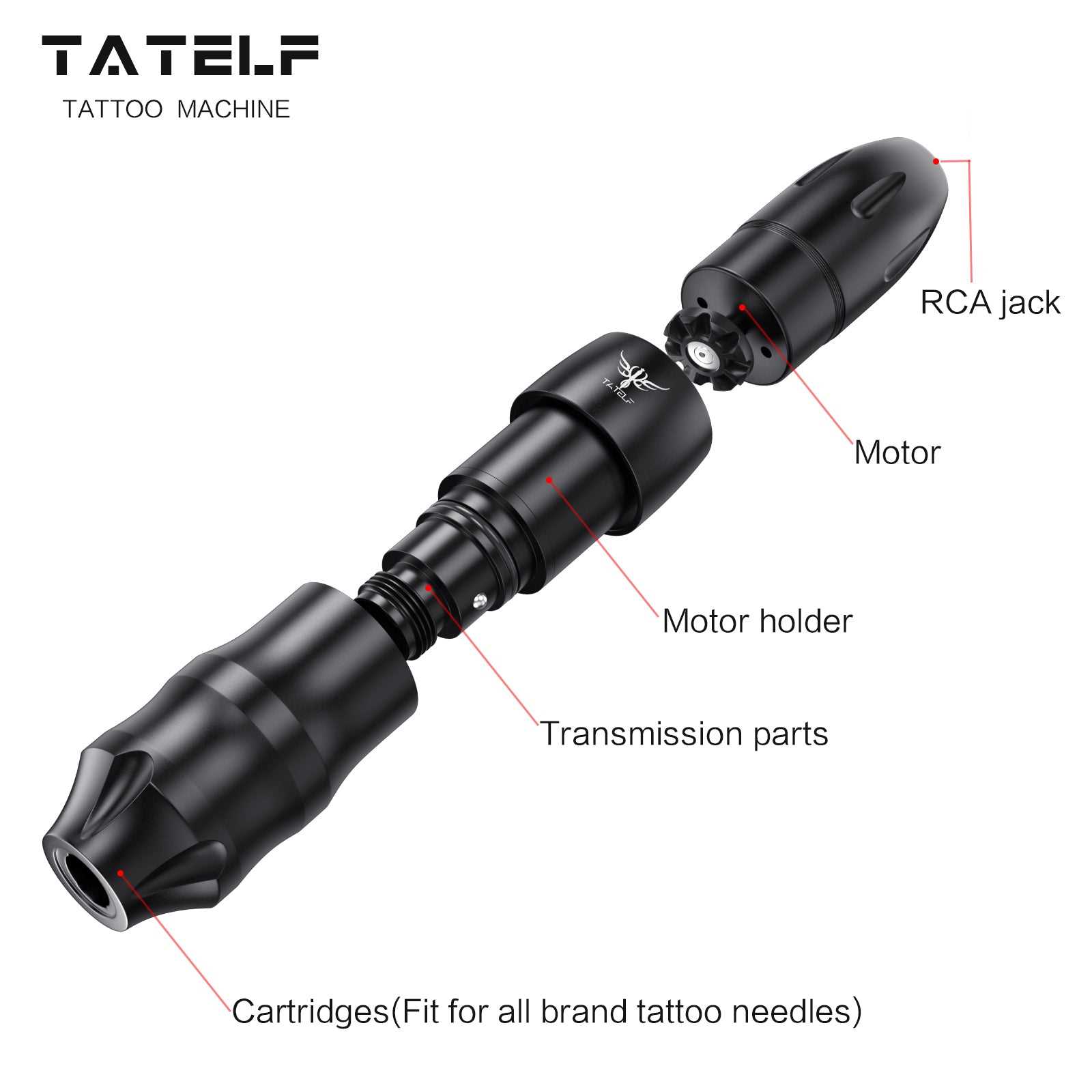 rotary tattoo machine parts diagram