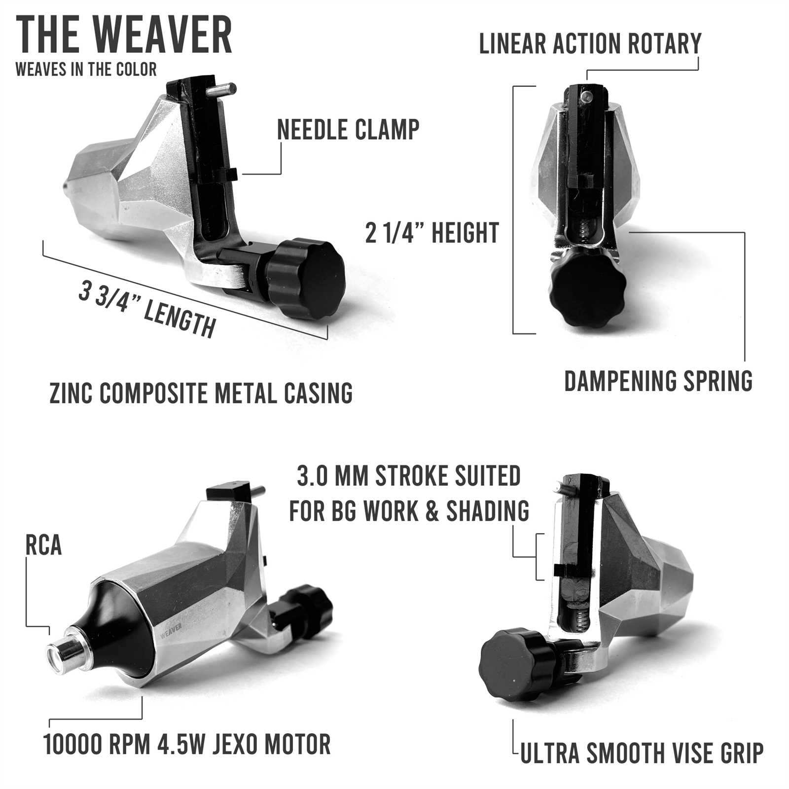 rotary tattoo machine parts diagram