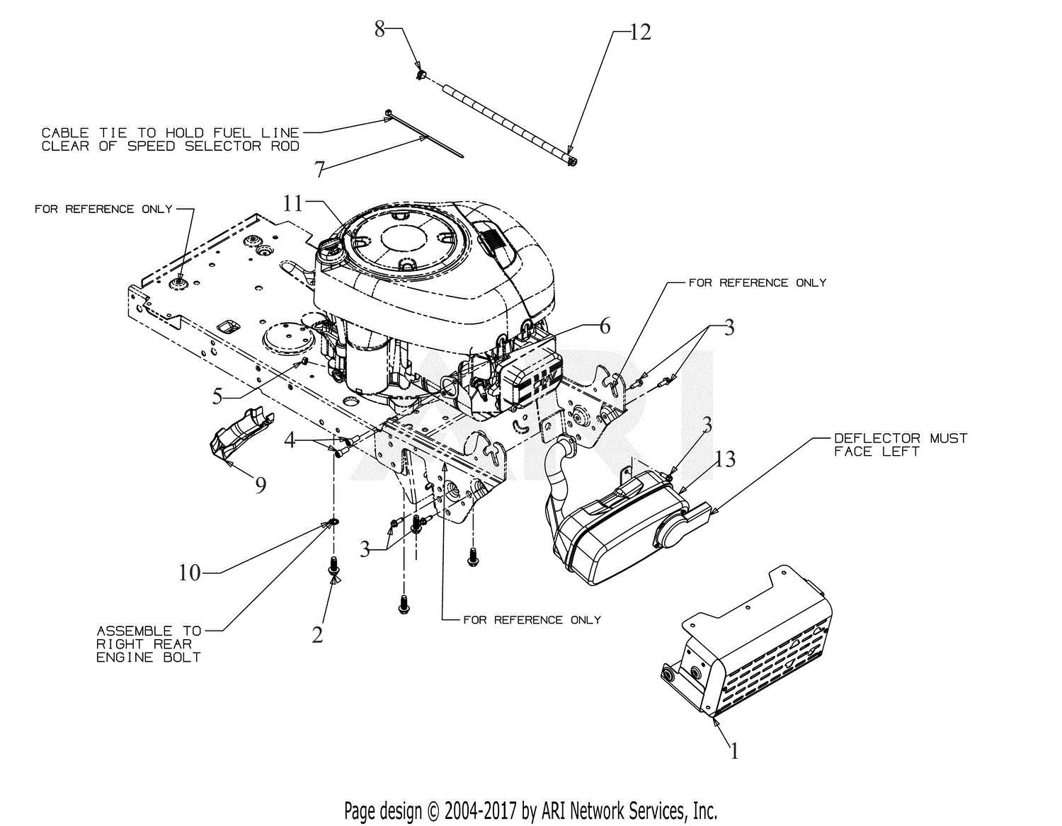 murray m175 42 parts diagram