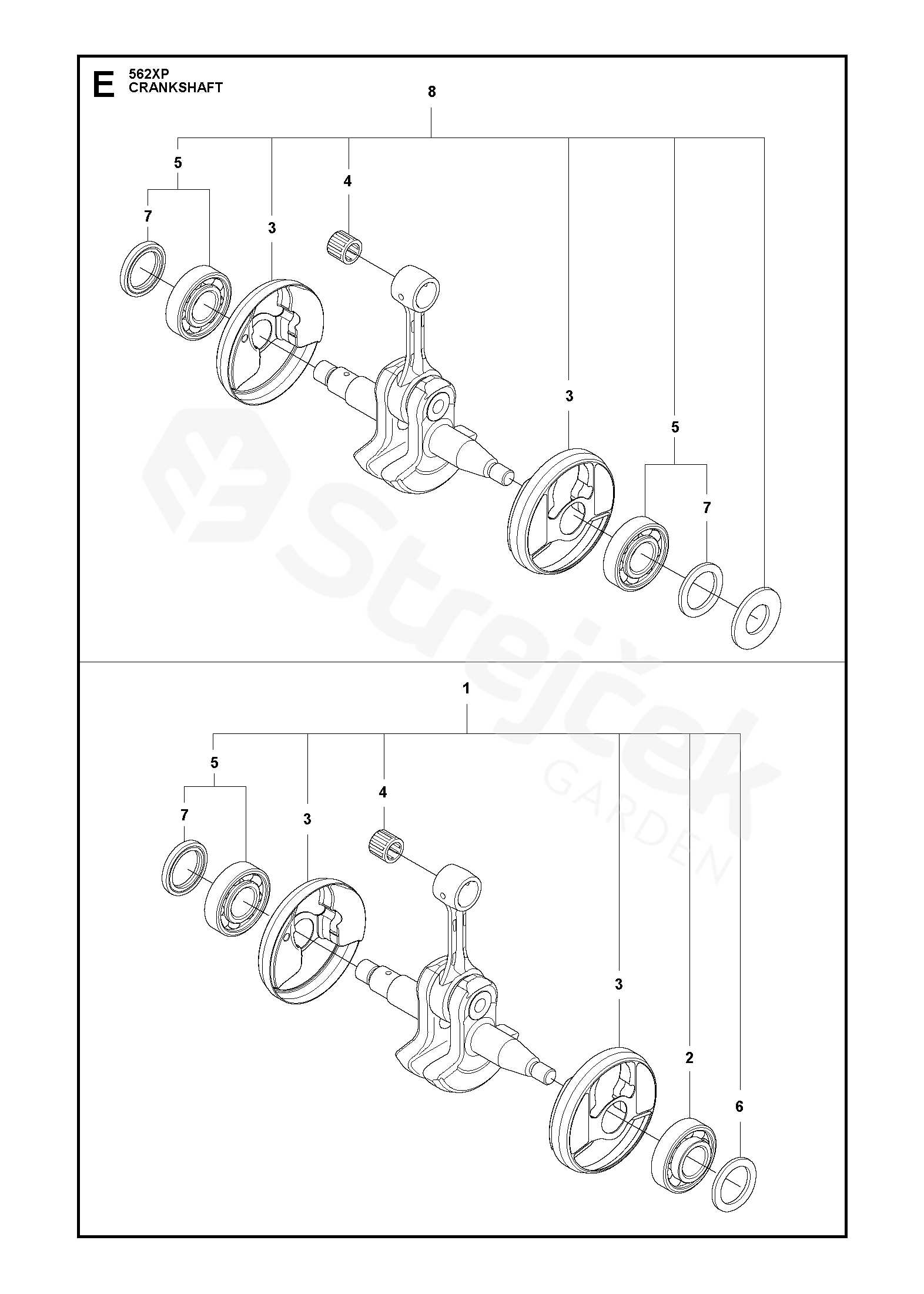 562xp parts diagram