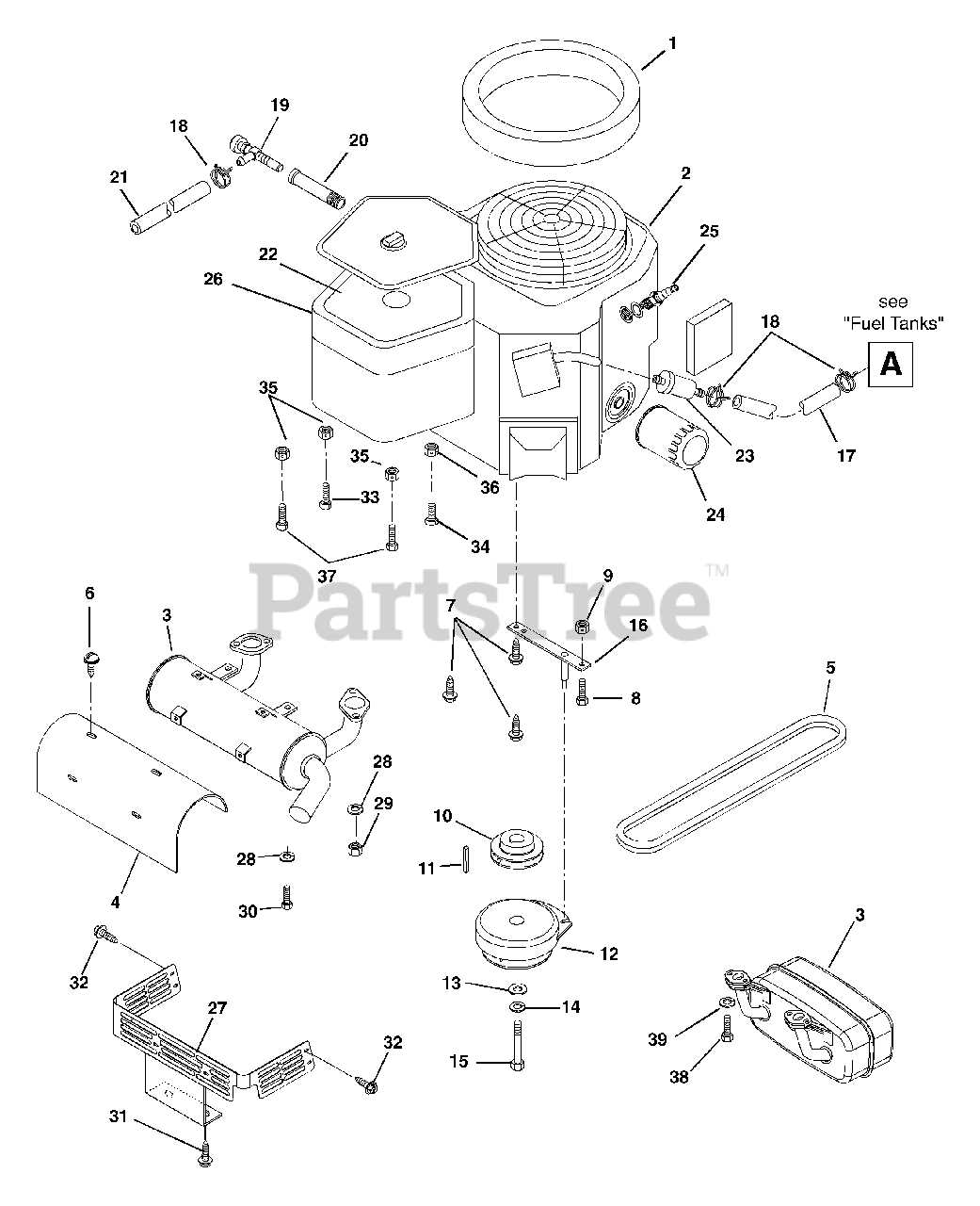 gravely mower parts diagram