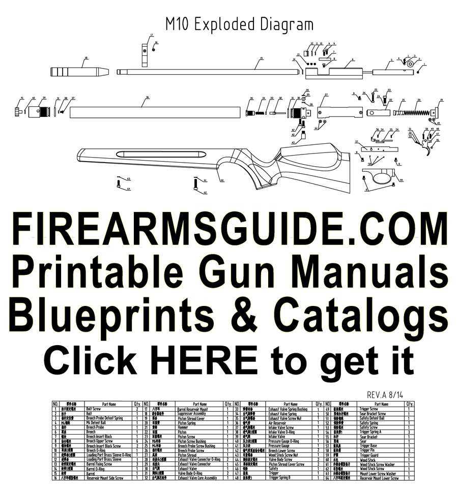 ruger air hawk elite 2 parts diagram