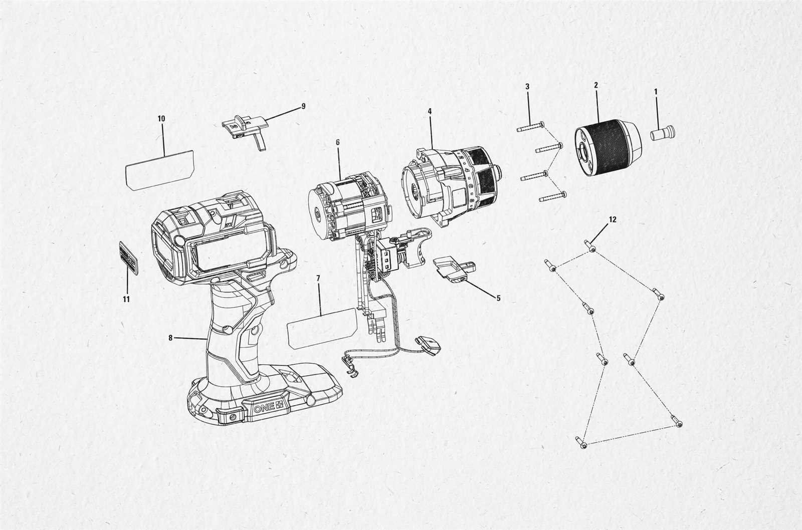 ryobi 18v trimmer parts diagram