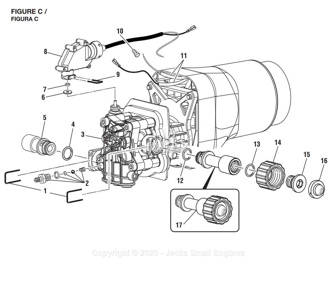 ryobi 2900 psi pressure washer parts diagram