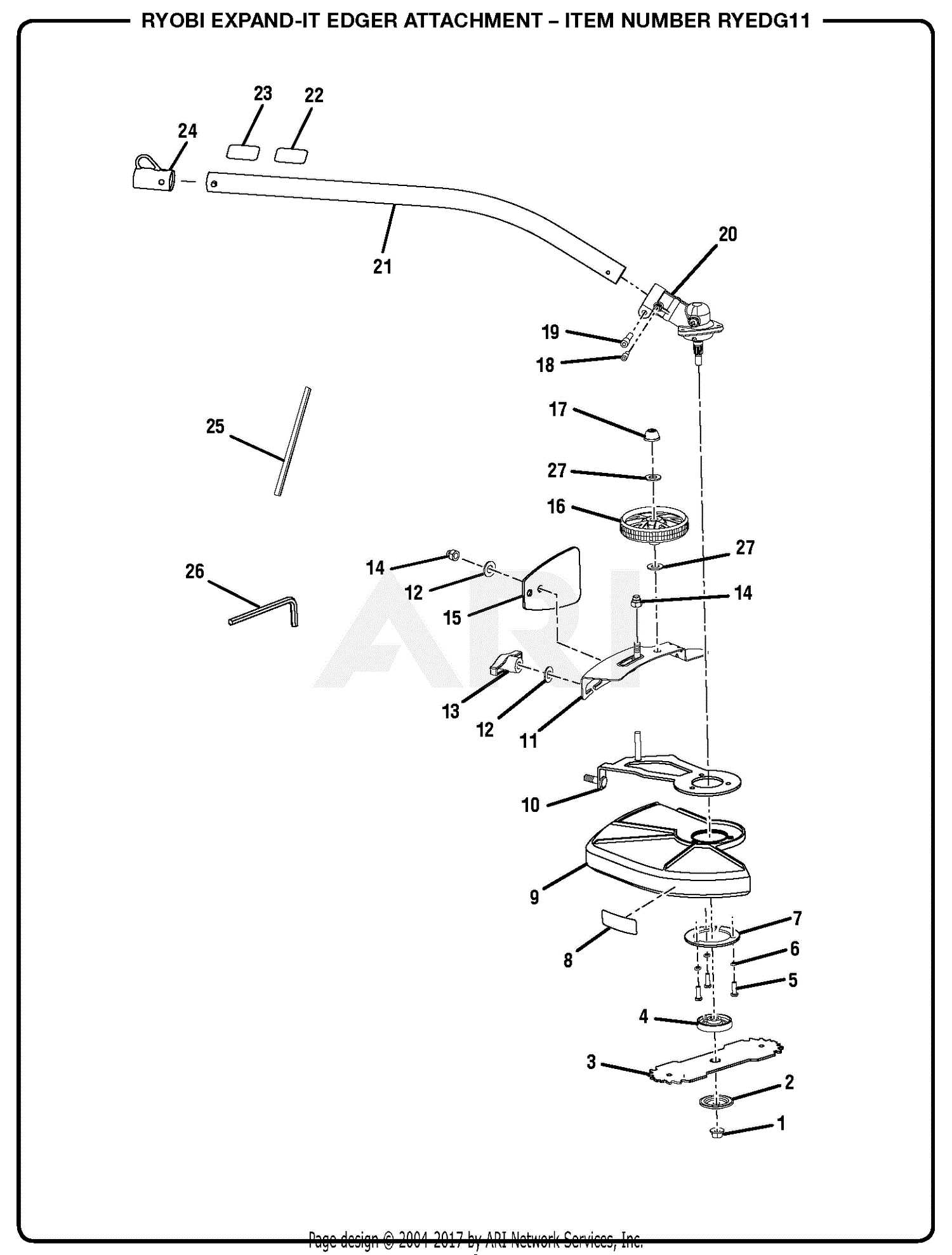 ryobi expand it parts diagram