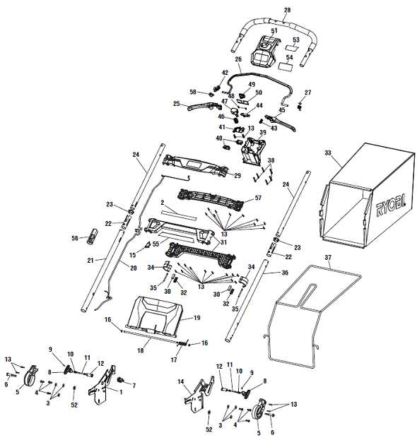 ryobi ry252cs parts diagram