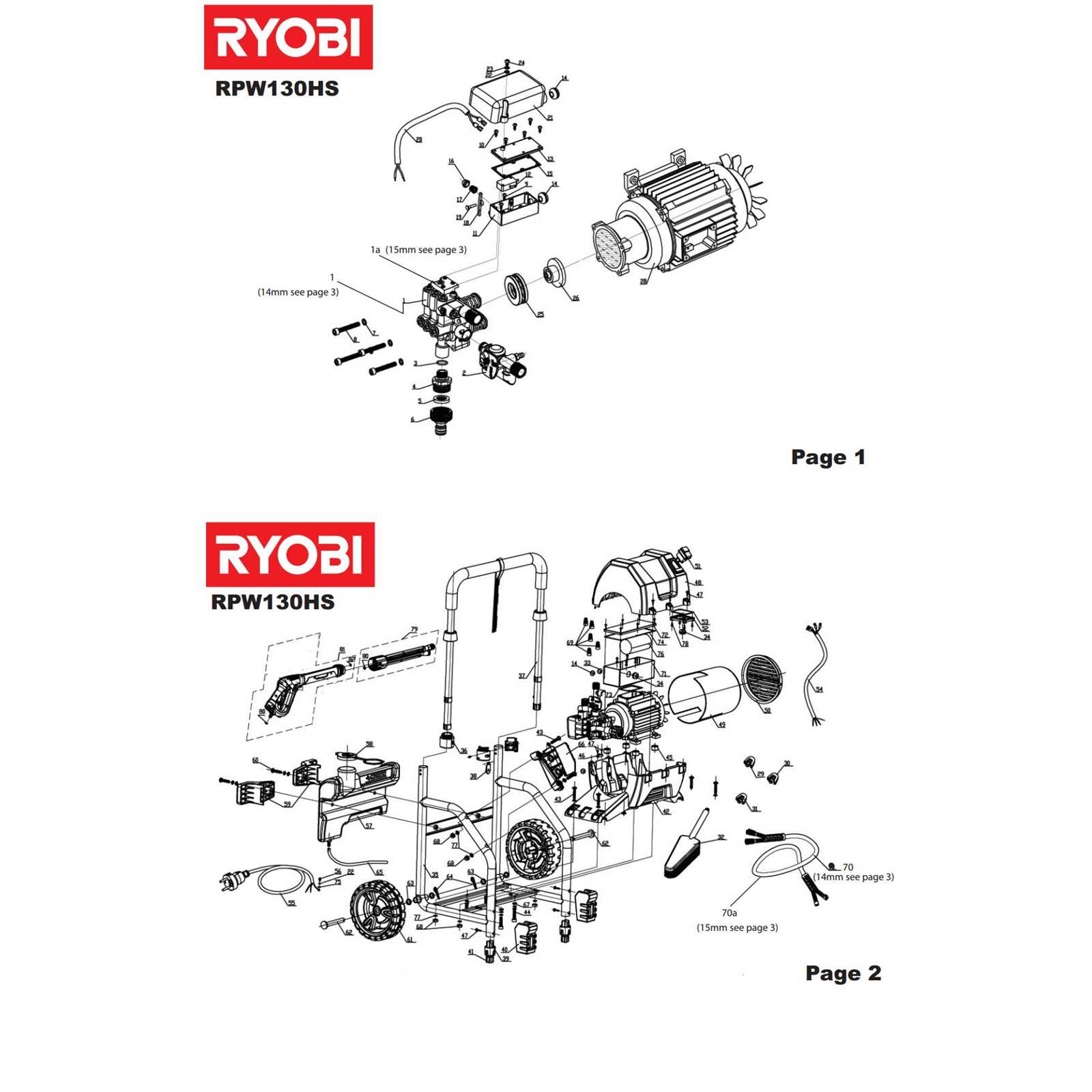 ryobi ry80940b parts diagram