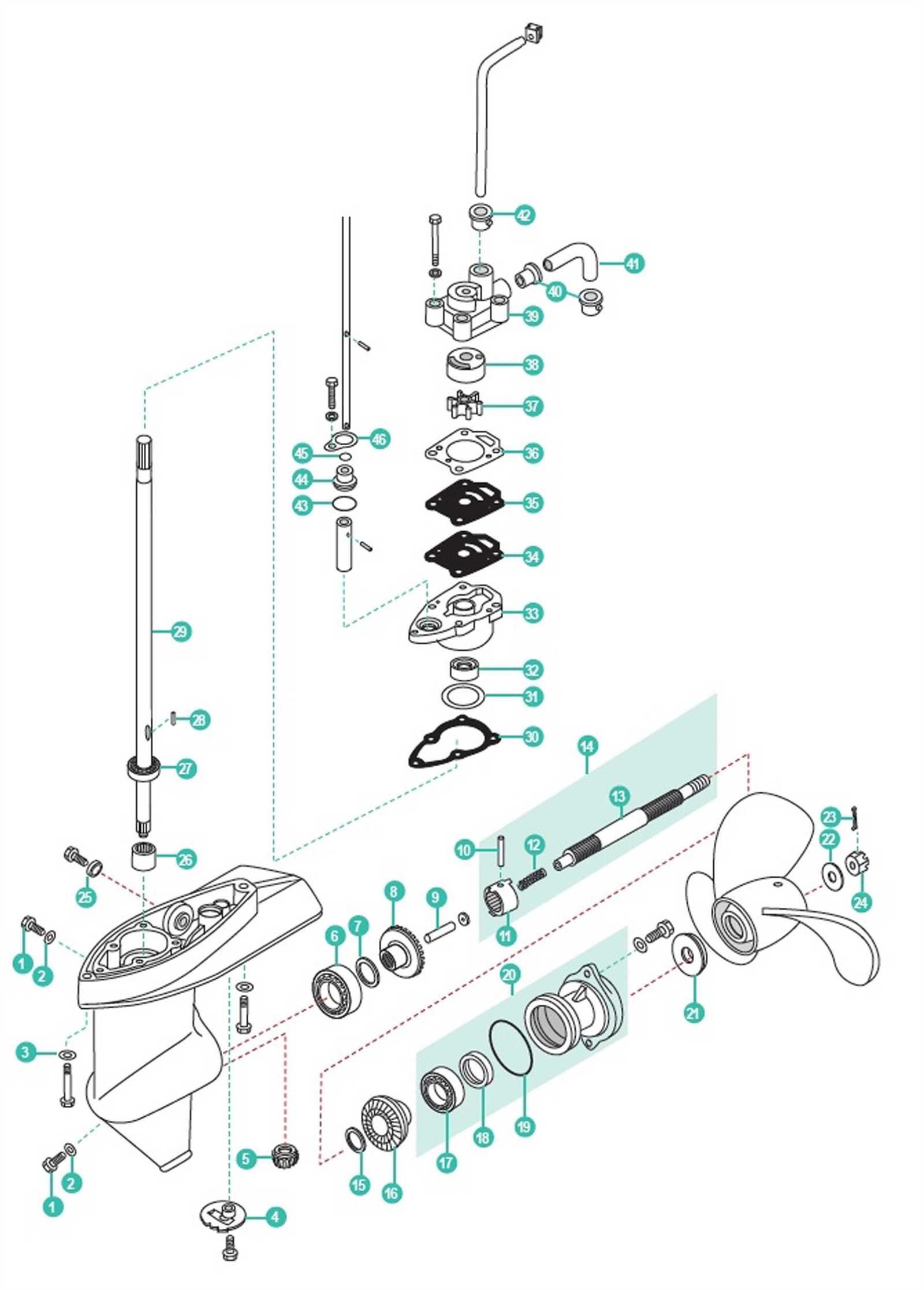 mercury 9.9 4 stroke parts diagram