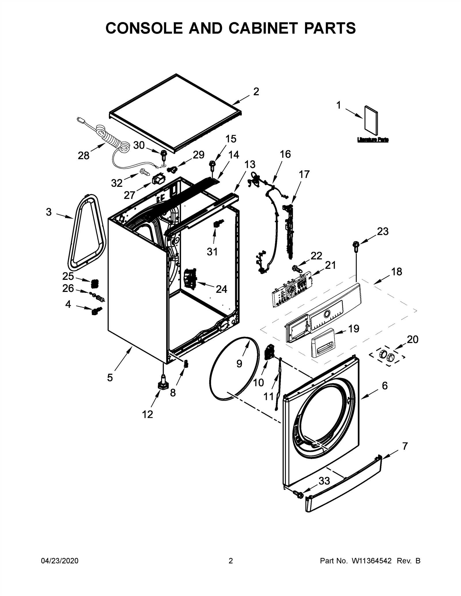 samsung front load washer parts diagram