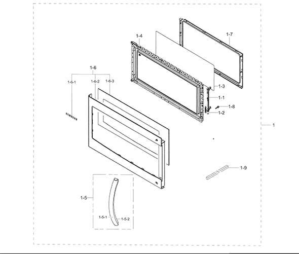 samsung me16h702ses parts diagram