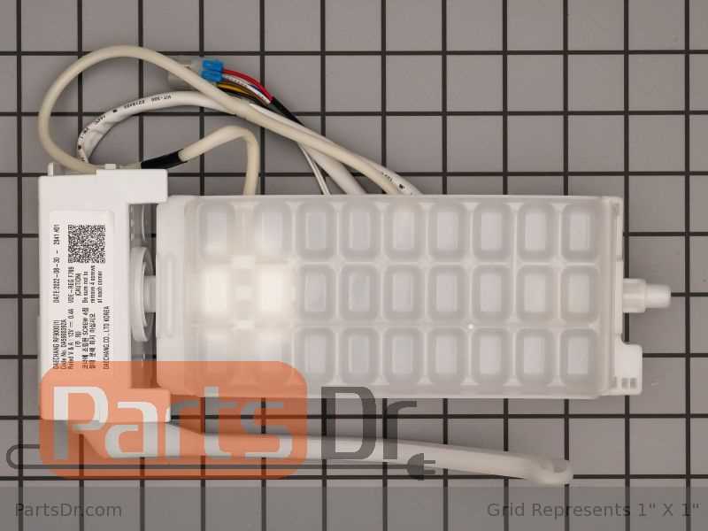 samsung refrigerator ice maker parts diagram