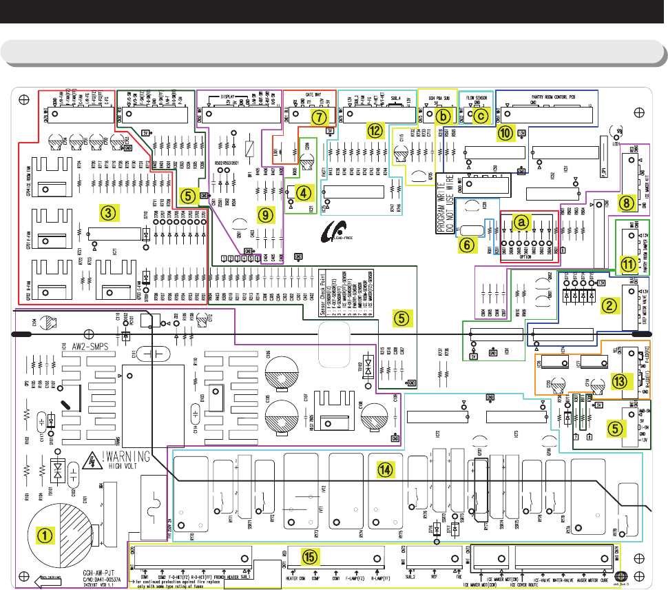 samsung rf267aers parts diagram