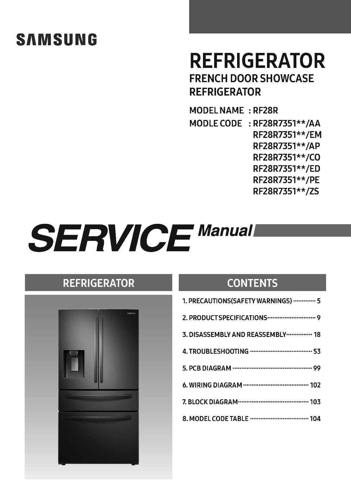 samsung rf28hmedbsr parts diagram