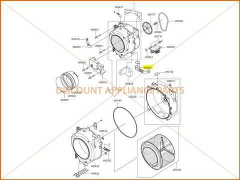 samsung washer parts diagram