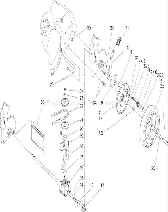 scotts riding lawn mower parts diagram