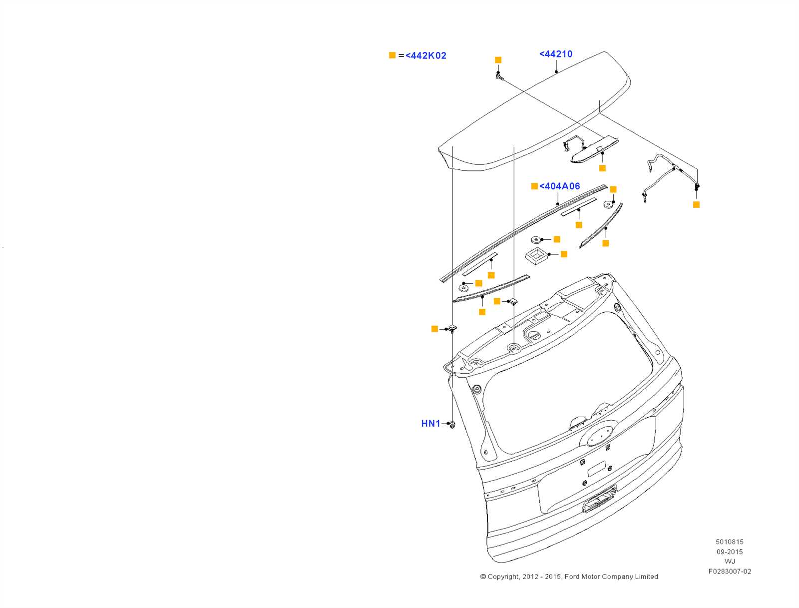 2013 ford explorer parts diagram