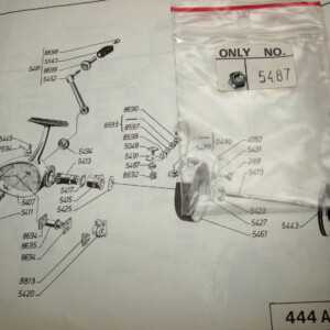 shakespeare reel diagrams & parts lists