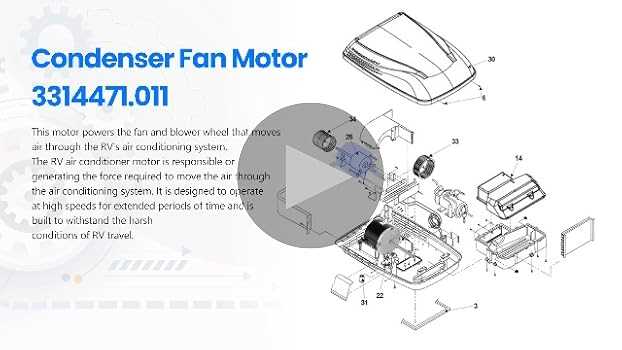 rv ac parts diagram