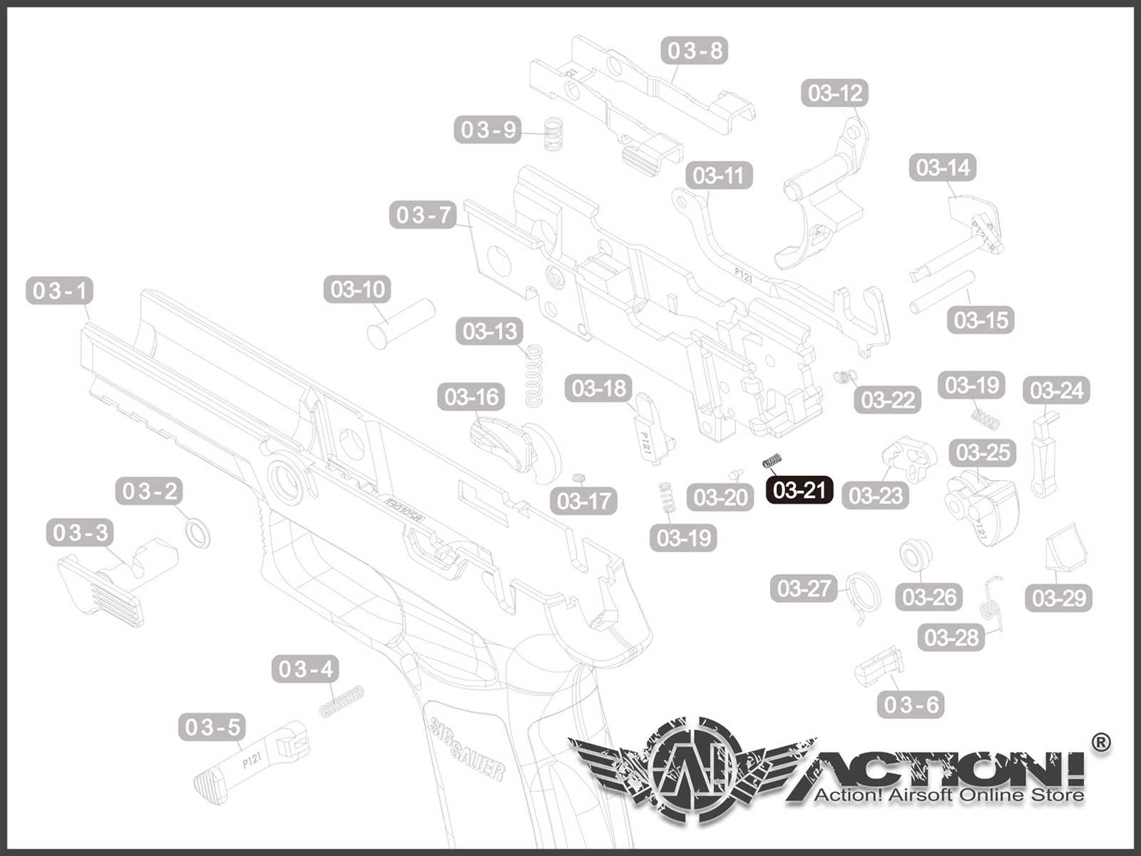 sig p320 parts diagram