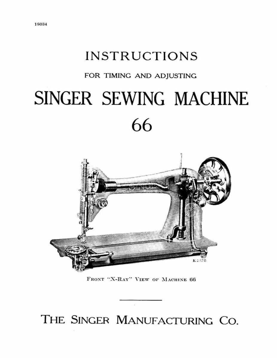 singer model 66 parts diagram