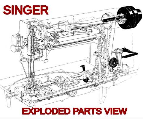 singer parts diagram