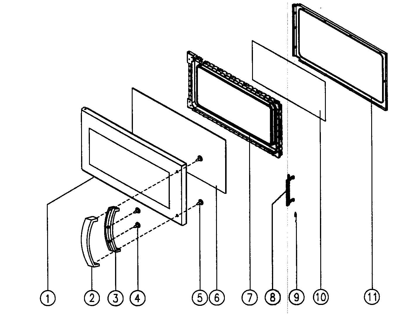 frigidaire microwave parts diagram