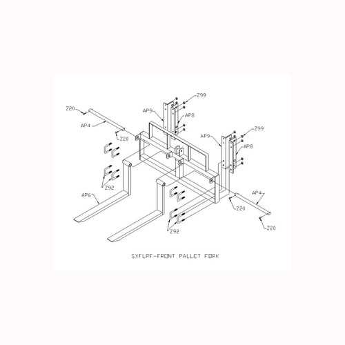 skid steer parts diagram