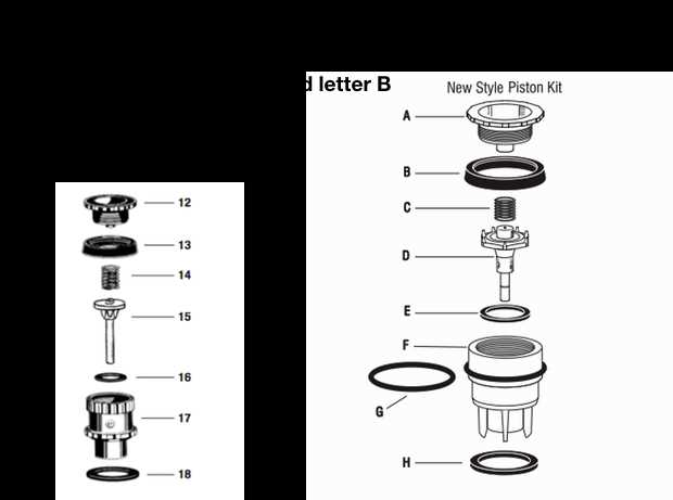 sloan parts diagram