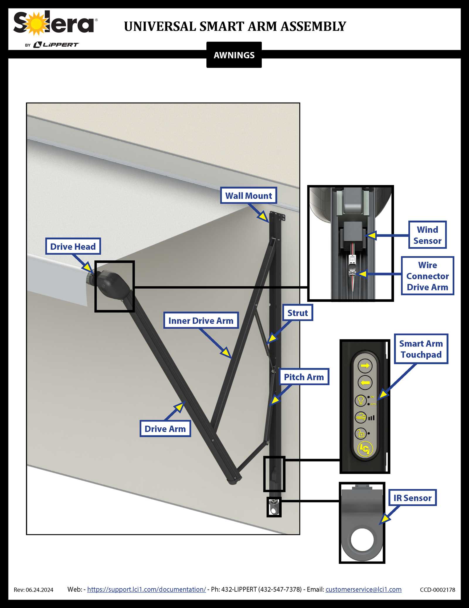 solera rv awning parts diagram