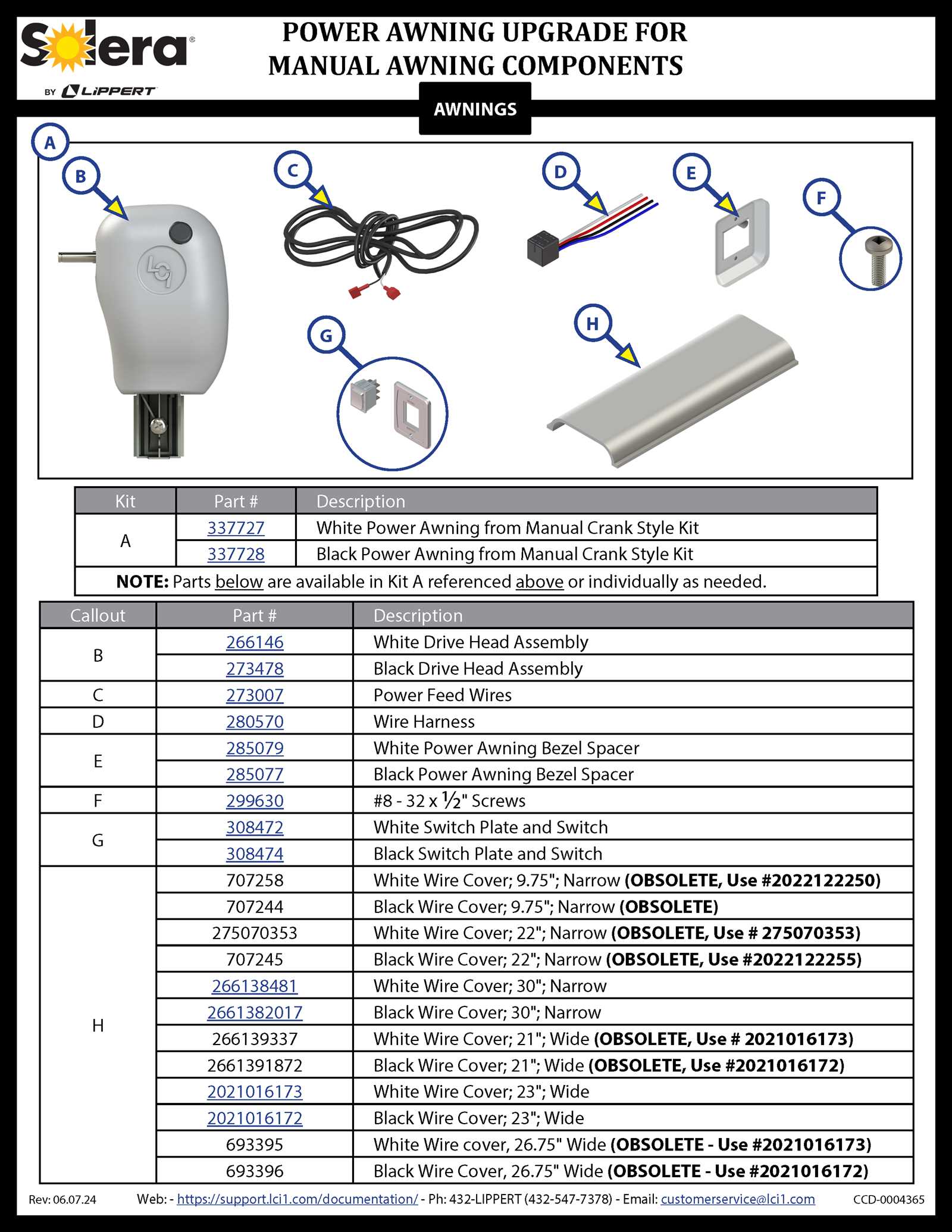 solera rv awning parts diagram